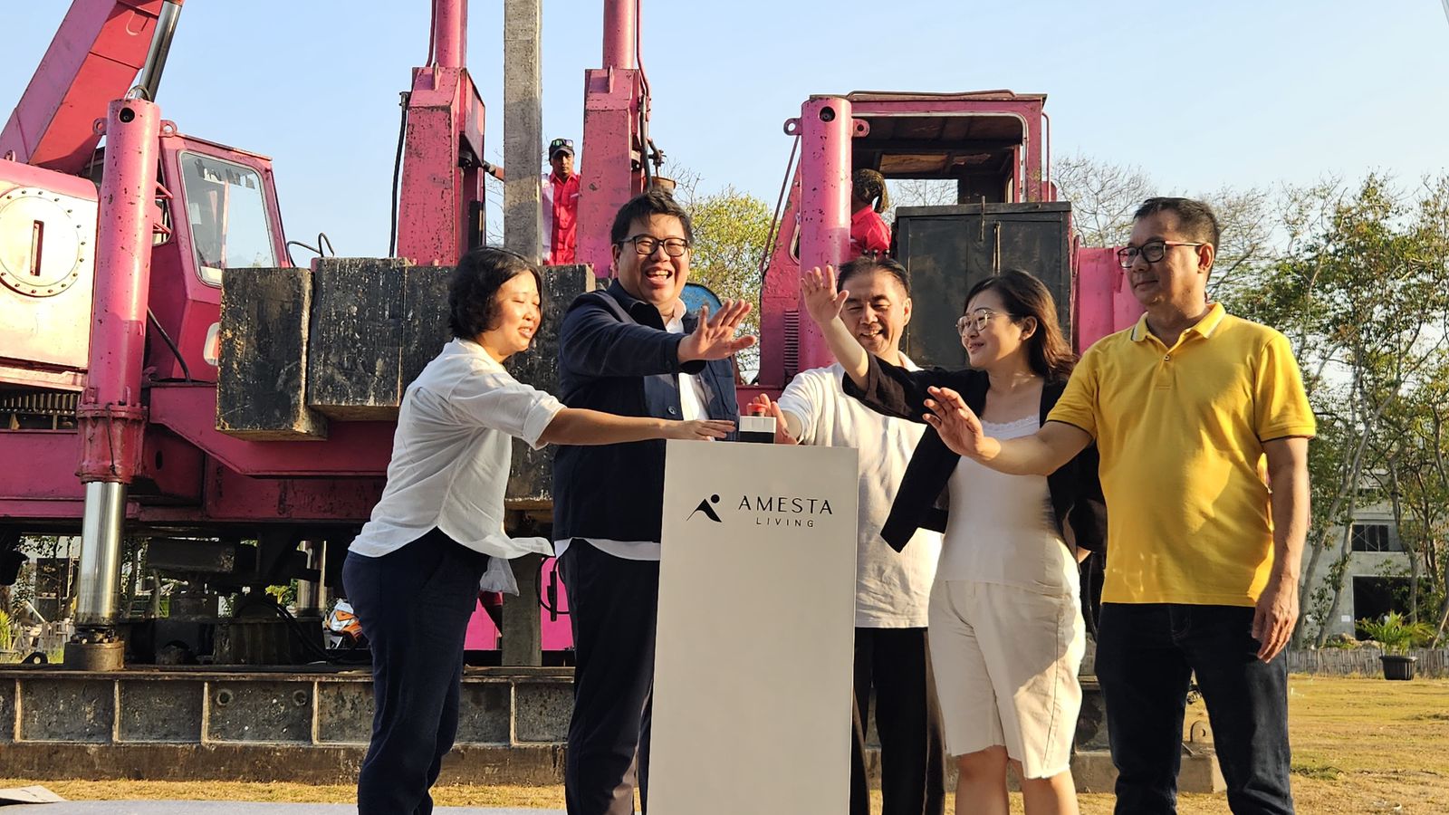 Amesta Living Memulai Pembangunan Community Center